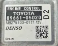 Компютър ECU Toyota Avensis T27 2.0 D4D 126 кс Тойота Авенсис 2009г-2018г 89661-05D20 MB275900-0171, снимка 3