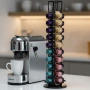 Метална въртяща се стойка Cheffinger за 40 капсули Nespresso , снимка 2