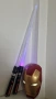 Marvel Iron Man  3D маска лампа за стена с два меча Железният човек, снимка 4