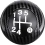 Топка за скоростен лост, Fiat 500, 5 скорости, Карбон, снимка 2