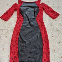 червена рокличка, снимка 1 - Рокли - 40193338