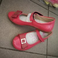 Обувки за момиче цвят диня. 31,33,34,36, снимка 2 - Детски обувки - 41996670