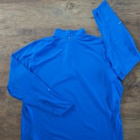 Nike Mens Element 1/2 Zip LS Running Shirt - страхотна мъжка блуза 2ХЛ КАТО НОВА, снимка 7 - Спортни дрехи, екипи - 39972175