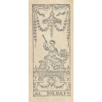 карти таро LOSCARABEO TAROCCHINO AL SOLDATO - LIMITED EDITION нови  , снимка 9 - Карти за игра - 39819586