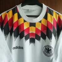 Germany Adidas 1994 Vintage Оригинална Футболна Тениска Фланелка Германия Адидас Ретро Екип , снимка 3 - Тениски - 41670119