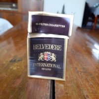 Стара кутия от цигари Belvedere, снимка 1 - Колекции - 42181650