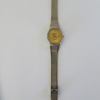 Рядък ретро часовник BWC Swiss Flatline II Quartz 153008, унисекс, снимка 2 - Мъжки - 44685540