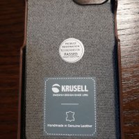 Krusell-iPhone 13 Естествена кожа , снимка 3 - Калъфи, кейсове - 38740958