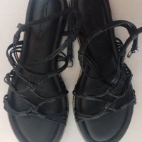 Дамски сандали естествена кожа Тамарис/ Tamaris, снимка 5 - Дамски ежедневни обувки - 41770367