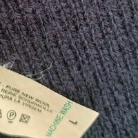 Benetton 100%pure new wool , снимка 3 - Блузи с дълъг ръкав и пуловери - 44257441