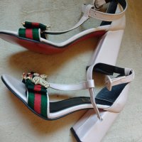 Дамски обувки / сандали на ток  нови , снимка 6 - Дамски обувки на ток - 42179142