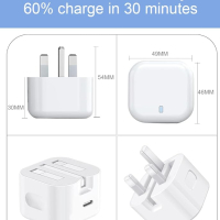 Fast-charge арядно за iPhone и iPad, снимка 5 - Apple iPhone - 44656635