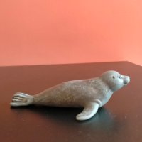 Колекционерска фигурка Schleich Grey Seal Сиво Тюлен 1999 14171, снимка 6 - Колекции - 41575459
