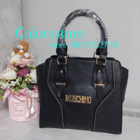 Черна чанта Moschino код SG207p, снимка 4 - Чанти - 43140034