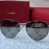 Cartier 2021 слънчеви очила дамски мъжки унисекс , снимка 2 - Слънчеви и диоптрични очила - 33782327