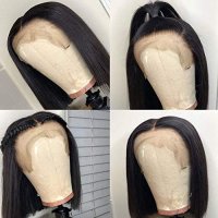 Чисто нова красива женствена Удобна за носене Човешка коса Перука, снимка 6 - Аксесоари за коса - 41807577