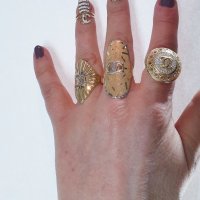 Златни нокти и дамски пръстени, снимка 3 - Пръстени - 34848523
