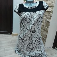 Елегантна дамска рокля,размер S-M, снимка 1 - Рокли - 41120020