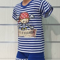 Ново детско моряшко комплектче с трансферен печат Пират, снимка 6 - Детски комплекти - 33839732