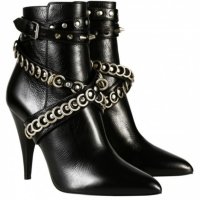 Боти YSL FETISH CHAIN STUDDED, снимка 1 - Дамски боти - 41734608