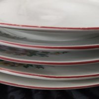 Комплект Пъстроцветни чинии със супник, снимка 4 - Сервизи - 41604468