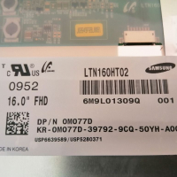 16" LTN160HT02 Матрица Samsung / Дисплей за лаптоп МАТОВ, снимка 6 - Други - 36228086