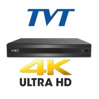 ULTRA HD 8MP 4K DVR 4/6 Канален Penta-brid TD-2104NS-HP TVT, снимка 1 - HD камери - 41555339