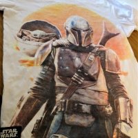 The Mandalorian Star Wars - мъжка тениска Мандалорецът, снимка 3 - Тениски - 41773355