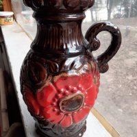 Страхотна голяма ваза кана немска керамика, снимка 2 - Антикварни и старинни предмети - 39827236
