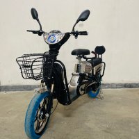  Електрически Скутер-Велосипед EBZ16 500W - Silver , снимка 6 - Мотоциклети и мототехника - 41941523