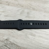 Силиконова каишка за Apple Wach Black ML 42/44/45mm, снимка 2 - Смарт часовници - 39948548