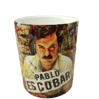 Чаша Ahelos, Pablo Escobar, Керамична, За чай, снимка 1 - Подаръци за мъже - 41915217