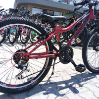 BYOX Велосипед 24" ZANTE червен, снимка 6 - Велосипеди - 44588008