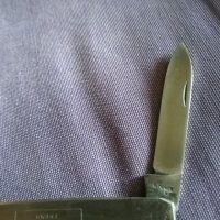 Джобно ножче малко от соца Петко Денев 80х59мм Троян търговия на едро без луфт, снимка 3 - Ножове - 34656628