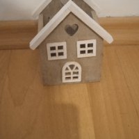 Дървена къщичка , снимка 4 - Декорация за дома - 44500639