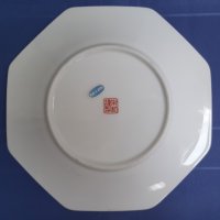 Стара японска декоративна чиния, снимка 2 - Декорация за дома - 35753316
