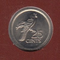 25 цента 1982, Сейшели, снимка 1 - Нумизматика и бонистика - 38644496