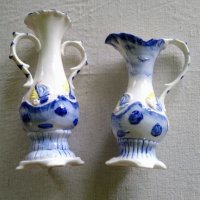 Порцеланови гръцки вази, комплект. , снимка 4 - Вази - 31708434