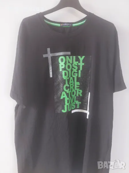 Мъжка тениска черна нова , снимка 1