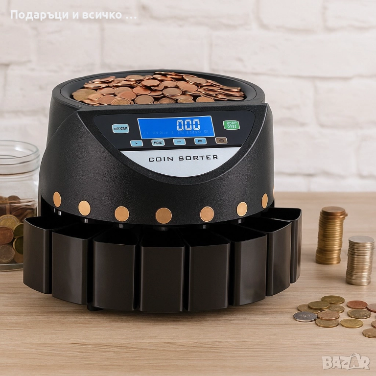 Броячна машина за монети - точно сортиране по номинал, снимка 1