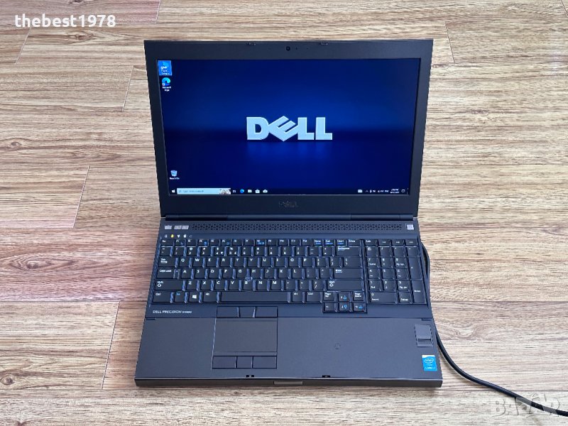 15.6 Dell M4800`Core i7-4810MQ/16GB RAM/256GB SSD/Nvidia K2100M/Full HD IPS/Подсветка, снимка 1