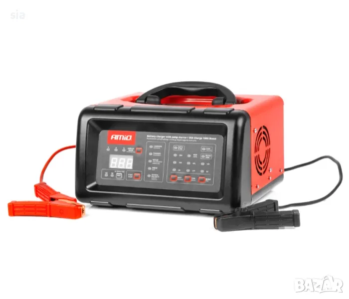 Зарядно за акумулатор, Стартово устройство, Jump Starter, Токоизправител, 20A, 6V, 12V, снимка 1