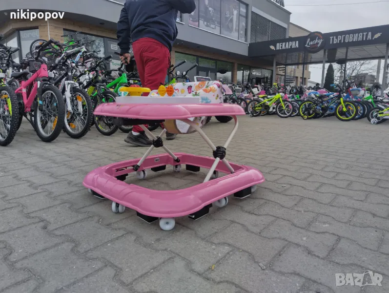 MONI Проходилка Jungle FUN розов, снимка 1