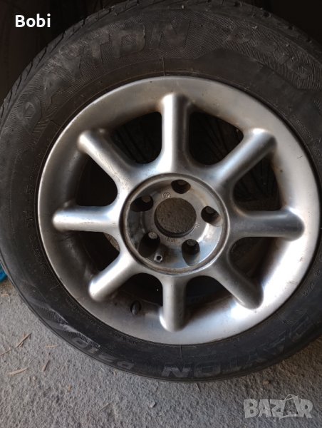 Алуминиеви джанти с гуми 195/65/15, снимка 1