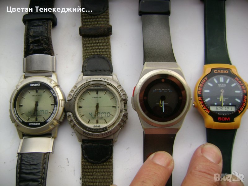 Продавам 4 броя кварцови часовника Casio, снимка 1