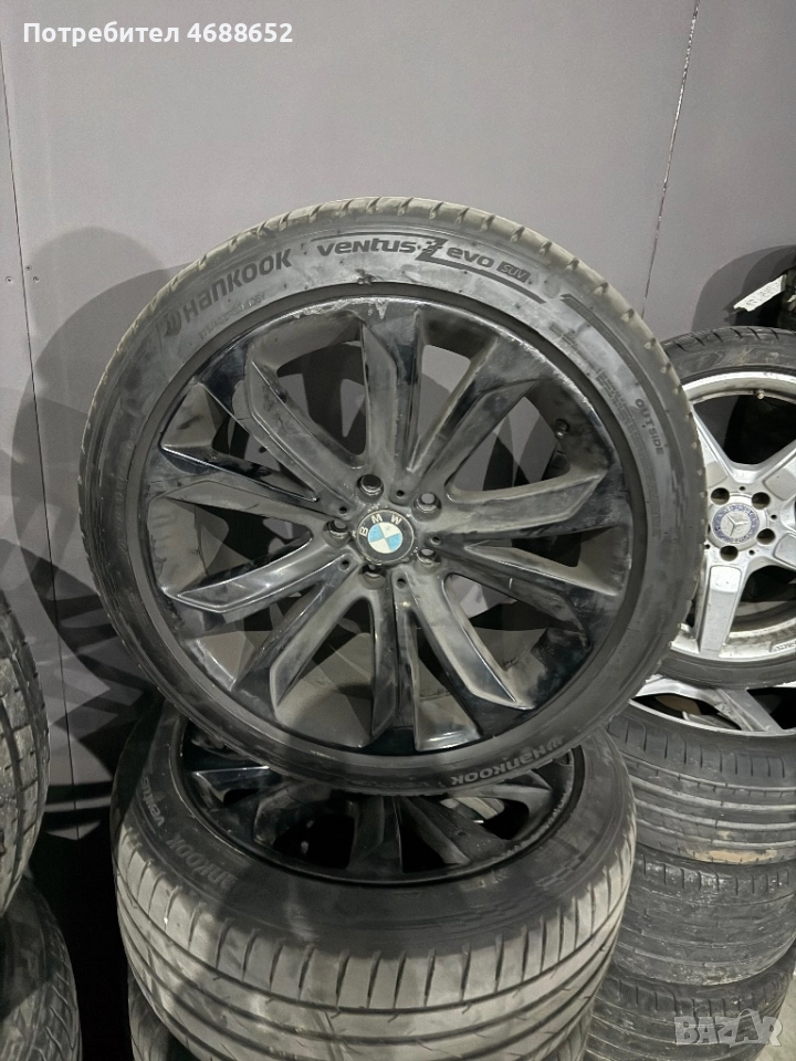 Джанти с гуми за БМВ Х5/Х6, снимка 1