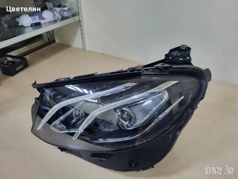 Ляв фар Mercedes W213 E LED lqv far farove мерцедес 213, снимка 1