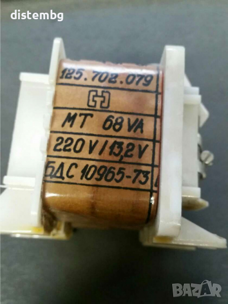 Мрежов трансформатор 125.702.079 220V AC/ 2x13.2V AC, снимка 1