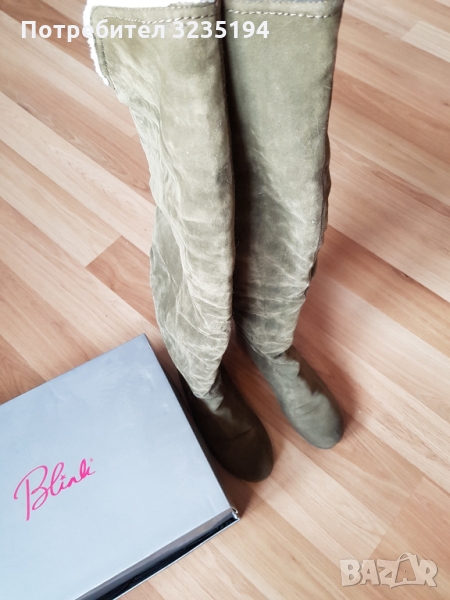 Blink ботуши над коляното, снимка 1