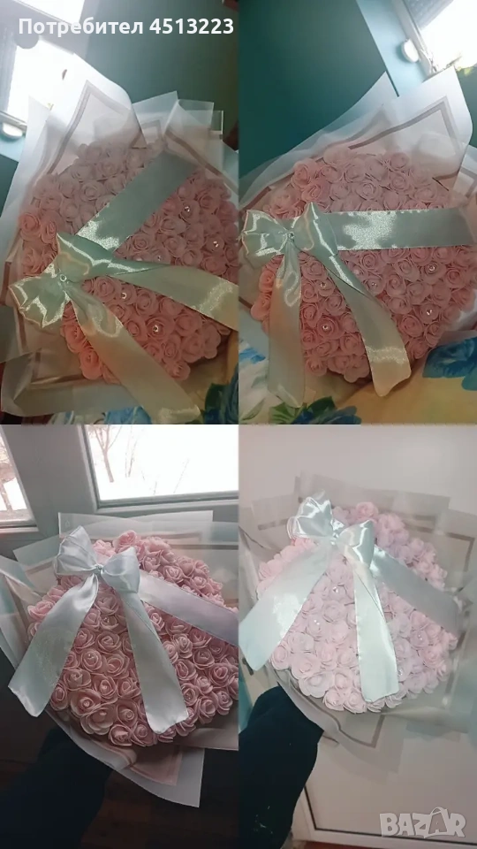 Букет от вечни рози , снимка 1